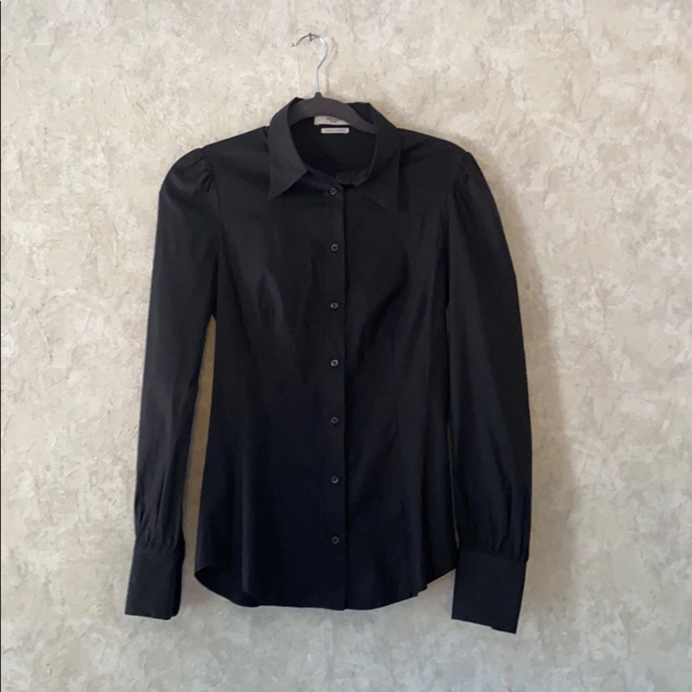 Prada black button up